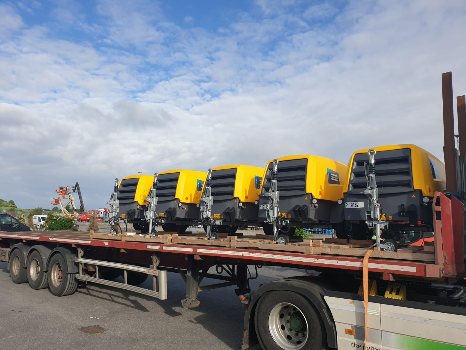 5 new Atlas Copco 88s...SOLD...to oversea customer